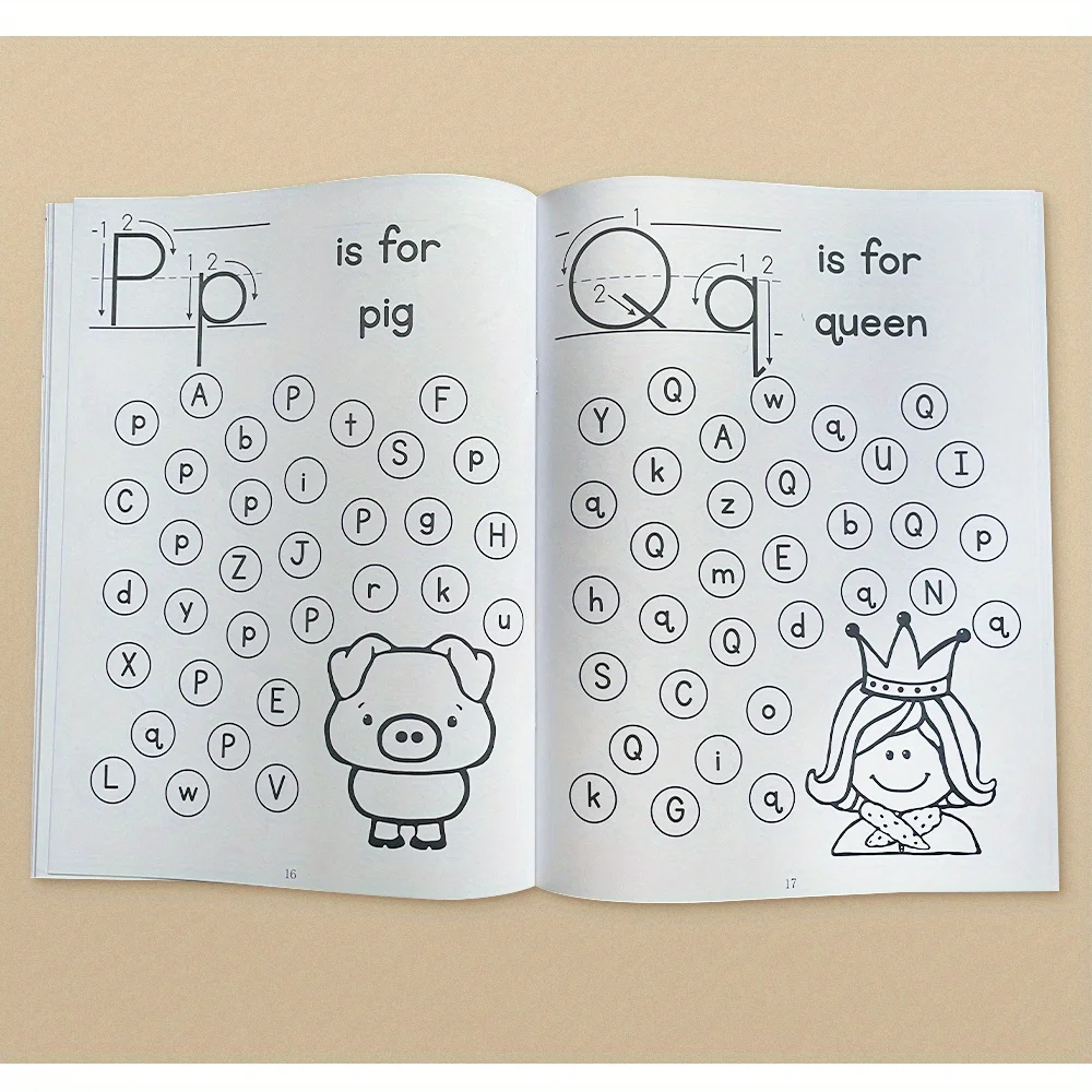 English Language Learning Alphabet A-Z Learning Workbook for Youngsters - Educational English Language Coloring Book