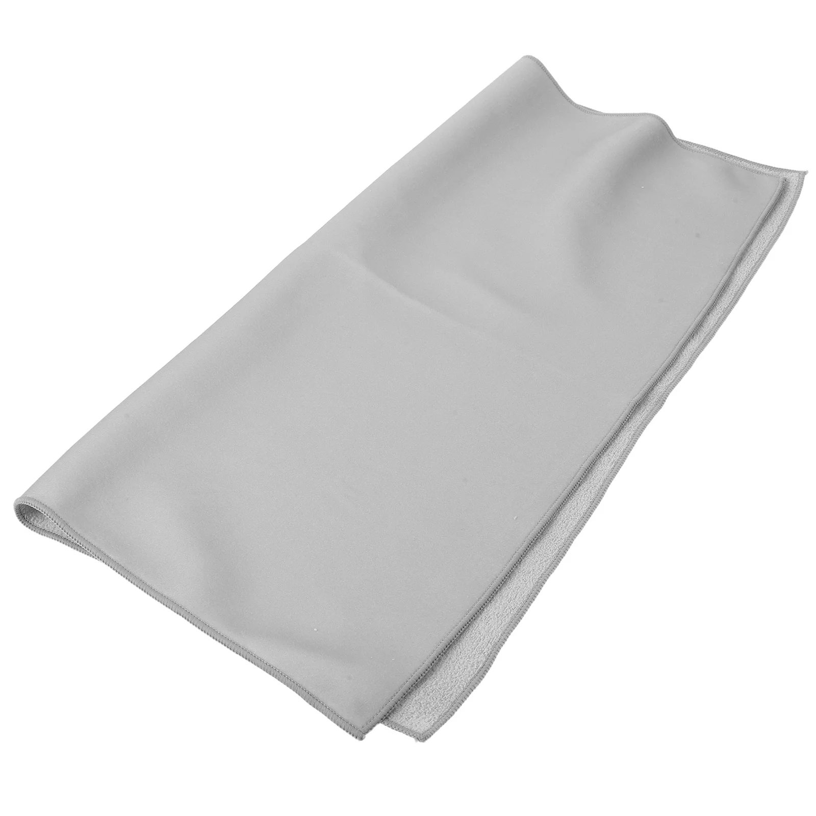 Camera Wrap Cloth 17.49x17.29 Inch Light Grey Foldable Protective for Dslr Lens Anti-Scratch Storage Photography Accessories