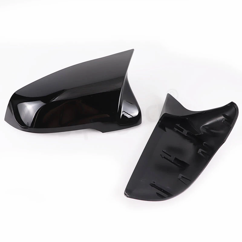 For Toyota GR Supra A90 2019 2020 2021 2022 ABS Carbon Fiber/Black Car RearView Mirror Protective Cover Stickers Car Accessories