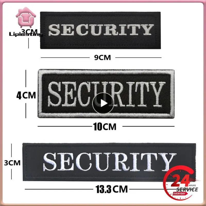 Security Enforcement Agent Embroideried Patches SHERIFF Applique Uniform Vest MIlitary Tactical Patches