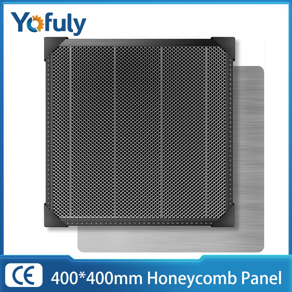 

Yofuly Laser Cutting Honeycomb 400x400mm Working Table Steel Panel Platform For CO2 Laser Engraving Cutting Machine