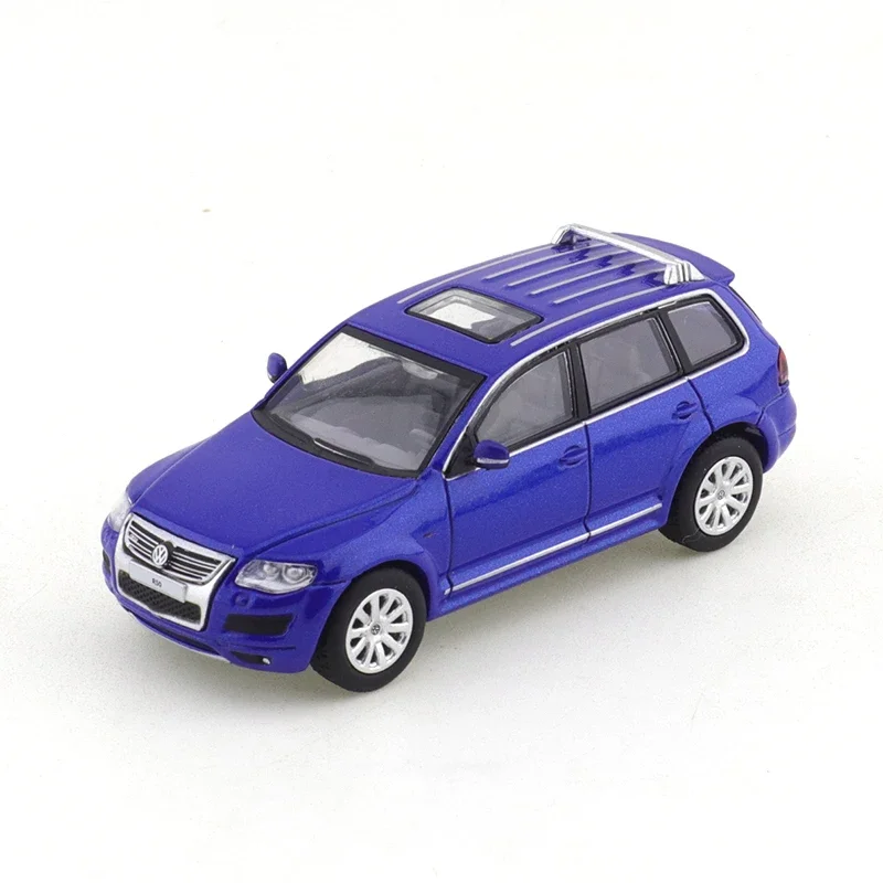 SHADOW/DCT 1/64 Volkswagen Touareg R50 Auto Legering Speelgoed Motorvoertuig Diecast Metaal Model Kinderen Kerstcadeau Speelgoed voor Jongens