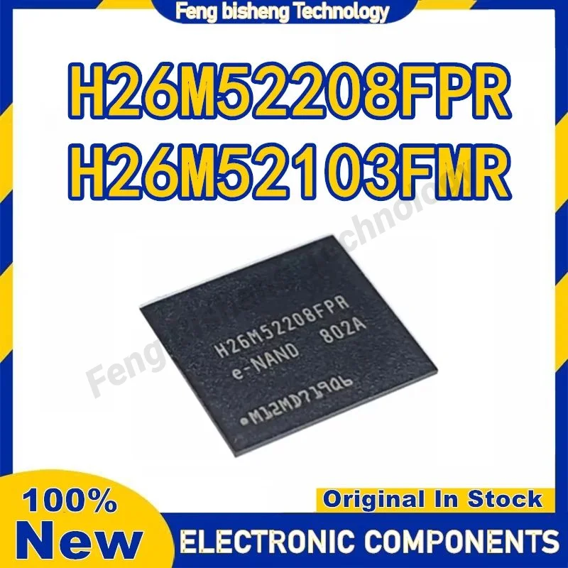 

2PCS H26M52103FMR H26M52208FPR BGA IC Chip 100% New Original in stock