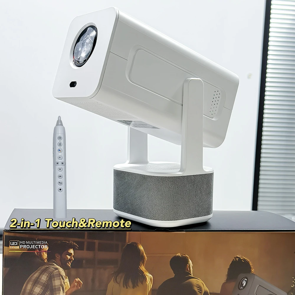 Fabriekslevering Slimme 1080P Android 13.0 Full HD-projectoren Mini draagbare projector met 2-in-1 Touch Pen