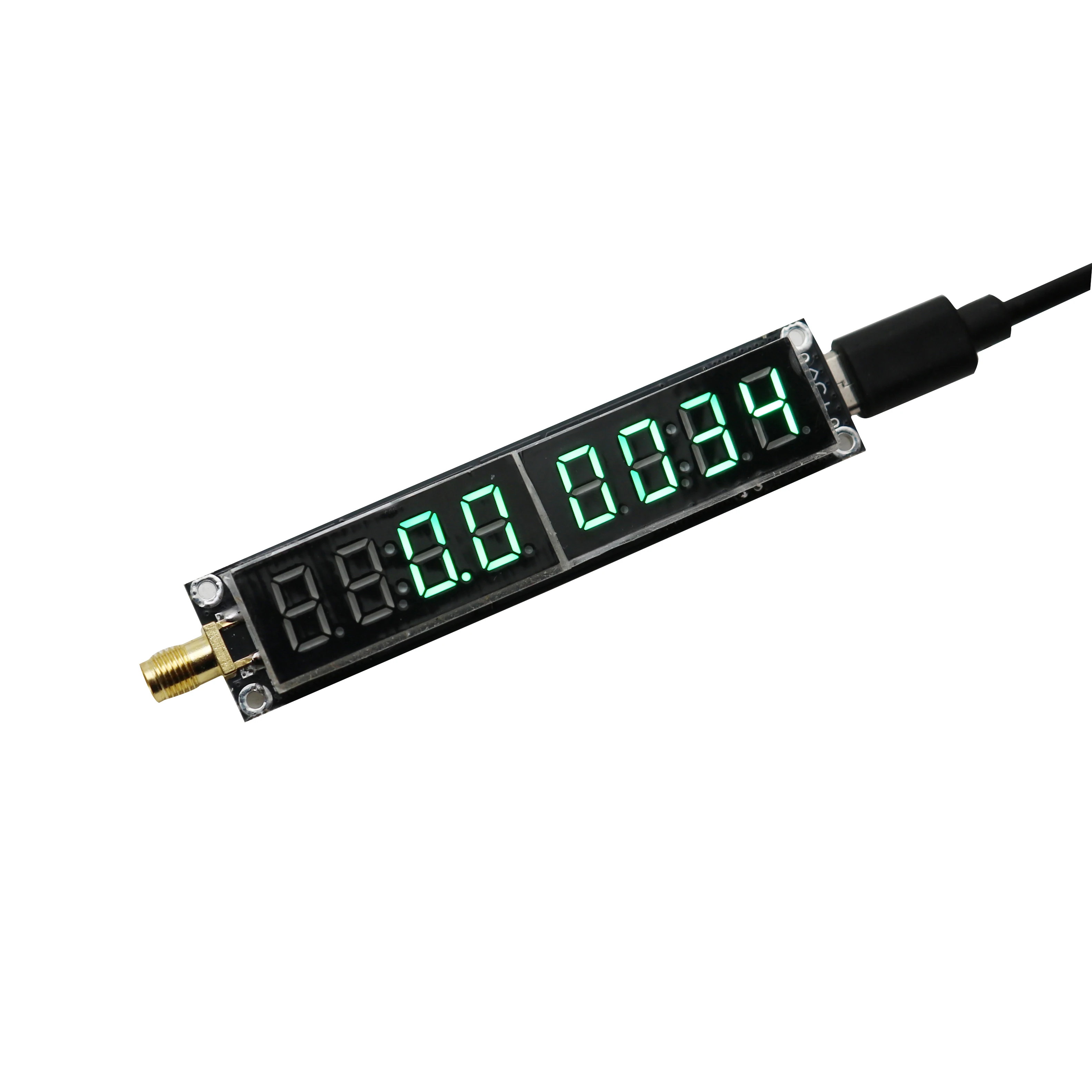 2-Kanal 1kHz-1600MHz RF-Frequenzzähler VHF UHF Digitaler Frequenzmesser für Walkie-Talkie, FM/AM/SW-Radio, SDR, 433M/868M/1575MHz – Detail 6