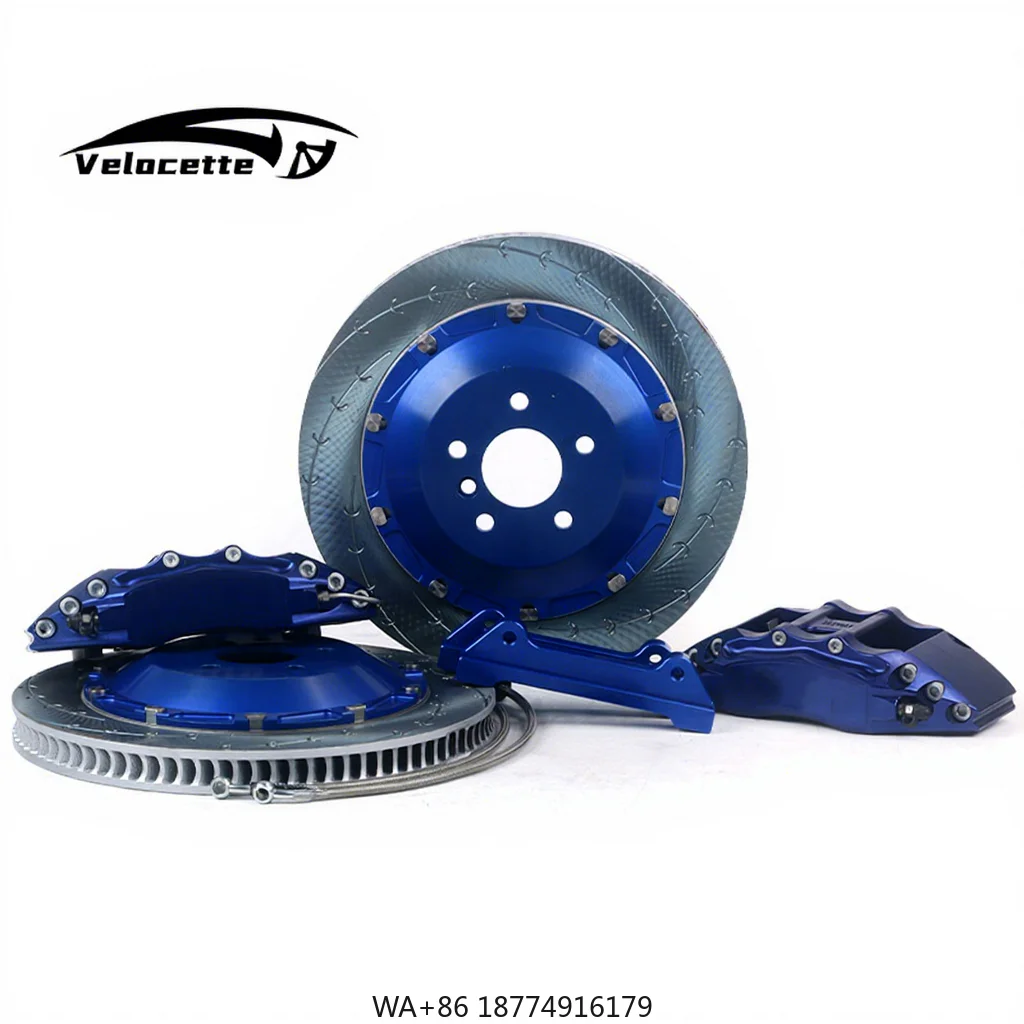 

EC670 Velocette New 6-pot 355-380mm Front Brake Discs Big Brake Kits High Performance Racing Brake Caliper 6 Pistons