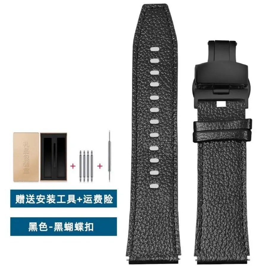 22mm Leather Watchband For HUAWEI Watch GT 2 46mm High-quality Strap For Huawei GT2 Pro GT2E Replace Bracelet GT Band with Box