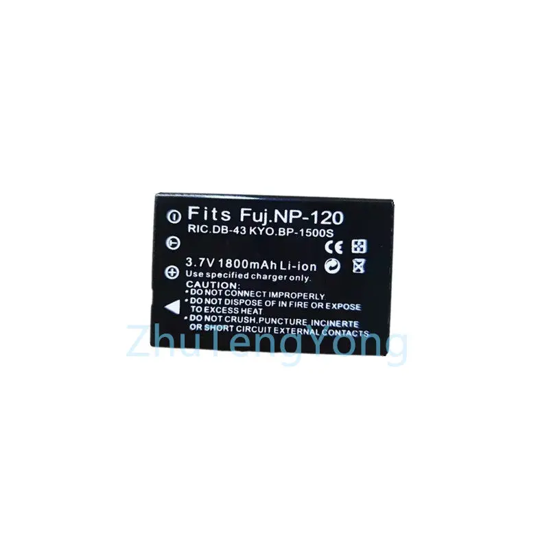 Batería recargable para Fujifilm NP-120 FNP120 FinePix 603 M603 F10 F11 M603 Zoom F10 Zoom F11 Zoom