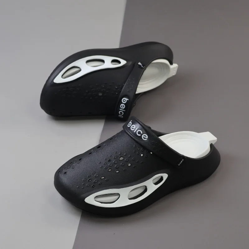 

Barefoot Shoes for Men Thick Soled Non Slip Casual Toe Slippers Summer Outdoor Water Wading Fashionable Soft Soled Beach Sandals