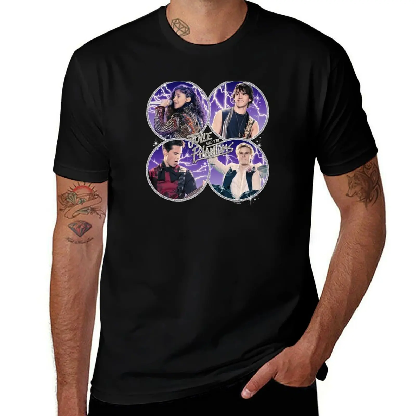 

Julie And The Phantoms Group Circle Portraits T-Shirt graphic t shirts graphic shirts quick-drying mens fashion