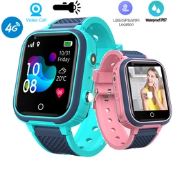 4G Smart Watch Kids Camera GPS WIFI IP67 Waterproof Child Students Smartwatch Video Call Monitor Tracker Location Phone Watch