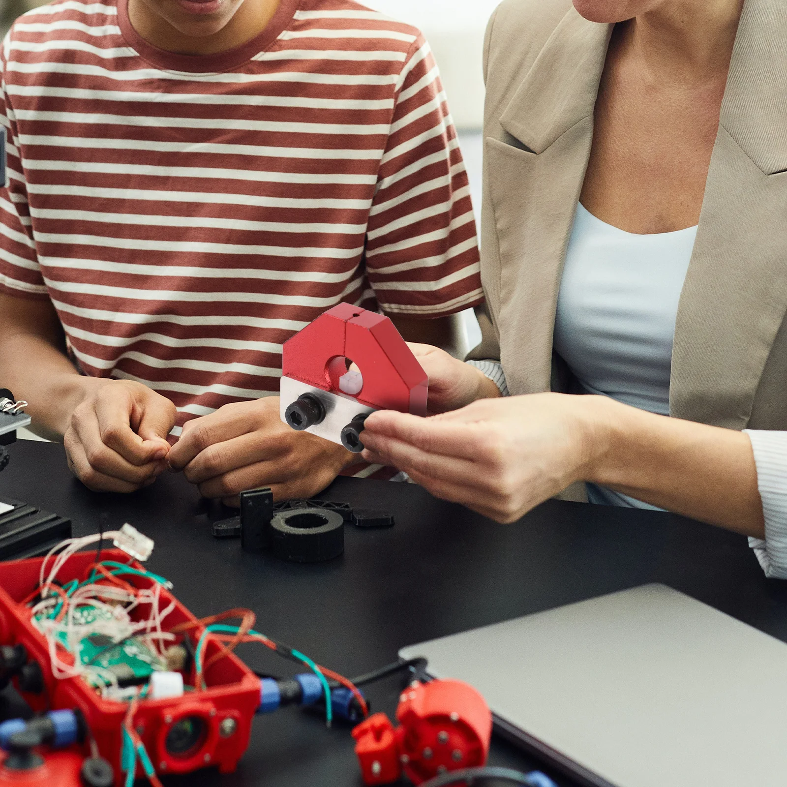 

1 шт., сварочный аппарат для 3D-принтера, аксессуар 1,75 мм, инструмент для сварки нити, сменный металлический разъем для DIY, принадлежности для 3D-печати