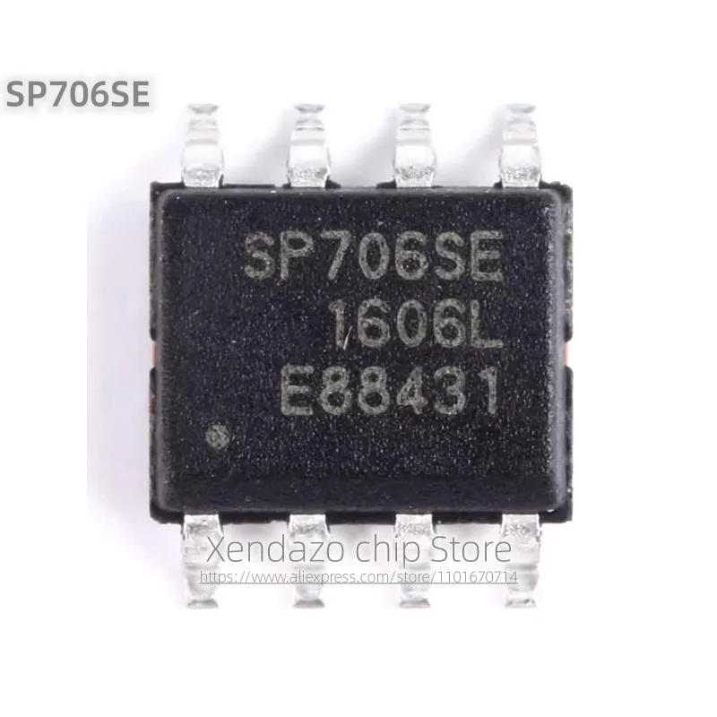 10pcs/lot SP706SEN-L/TR SP706SE SOP-8 package Original genuine Low power microprocessor monitoring circuit chip