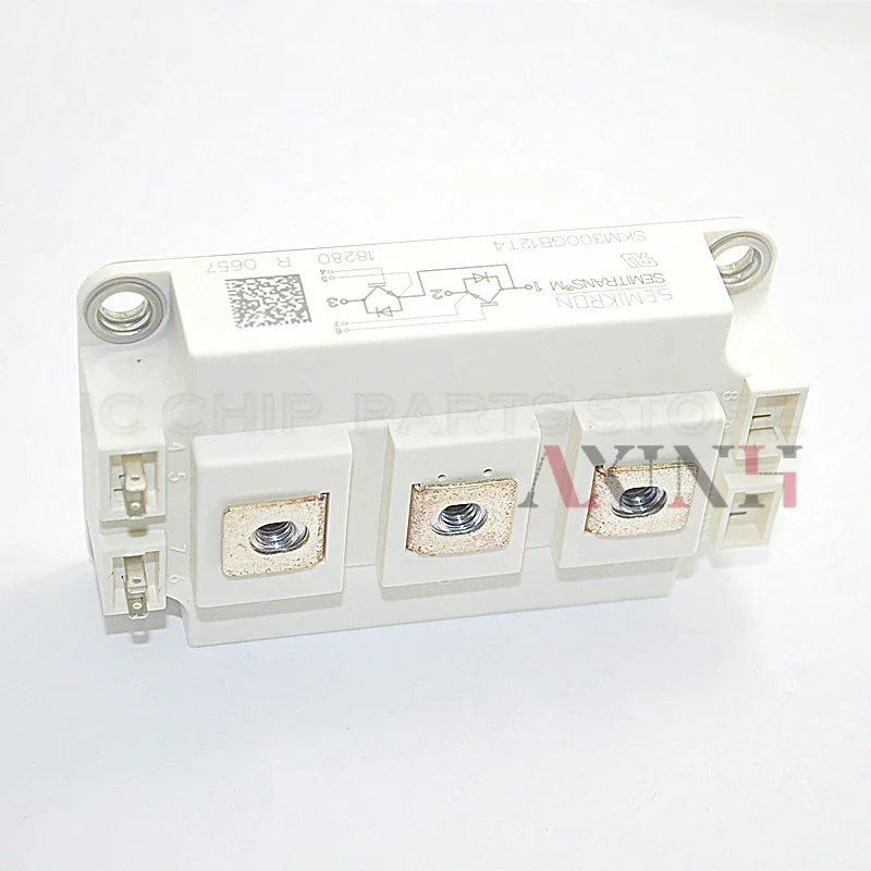 SKM300GB12T4 (1piece)  IGBT Module Transistor, SKM300GB Dual N Channel, 422A, 1.85V, 1.2kV, Original In Stock