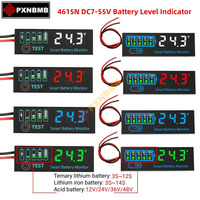1-7S 2-8S 3-14S Battery Level Indicator 18650 Lithium Universal Battery Capacity Charge Tester LED Indicator Light Display Board