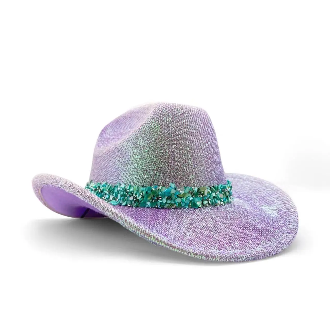 

HongLuan Sombrero Ковбойская шляпа со стразами для ковбойской вечеринки, ковбойские шляпы, праздничные аксессуары, украшения для вечеринки в стиле пастушки