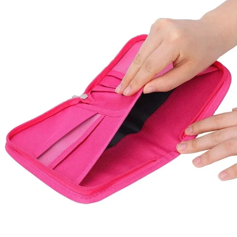 1PCS Non-woven Passport Cover Case Card Holder Travel Accessories Hand Carry Passport Business Cards Holder Wallet