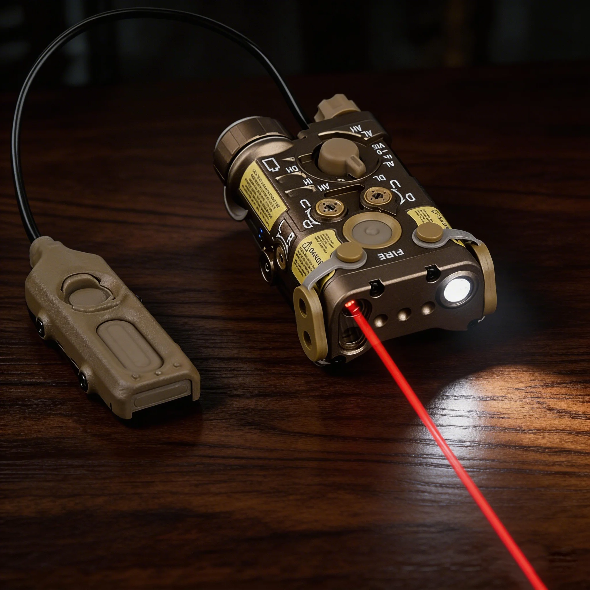 Metal L3 NGAL Tactical Laser Red Green Blue IR Laser Box LA23 Laser High-speed Switch Airsoft Hunting Lamp Fit 20mm Rail