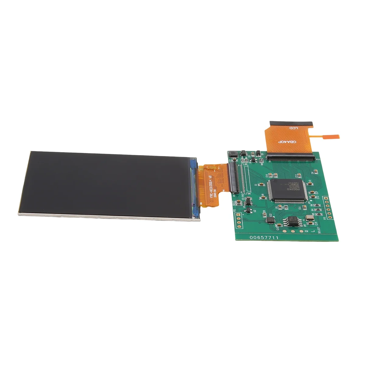 ABBH-V5.0 2.9 インチ IPS LCD スクリーン GBA 用ハイライト輝度 LCD GBA 用カットフリーシェル溶接不要ウォームライト