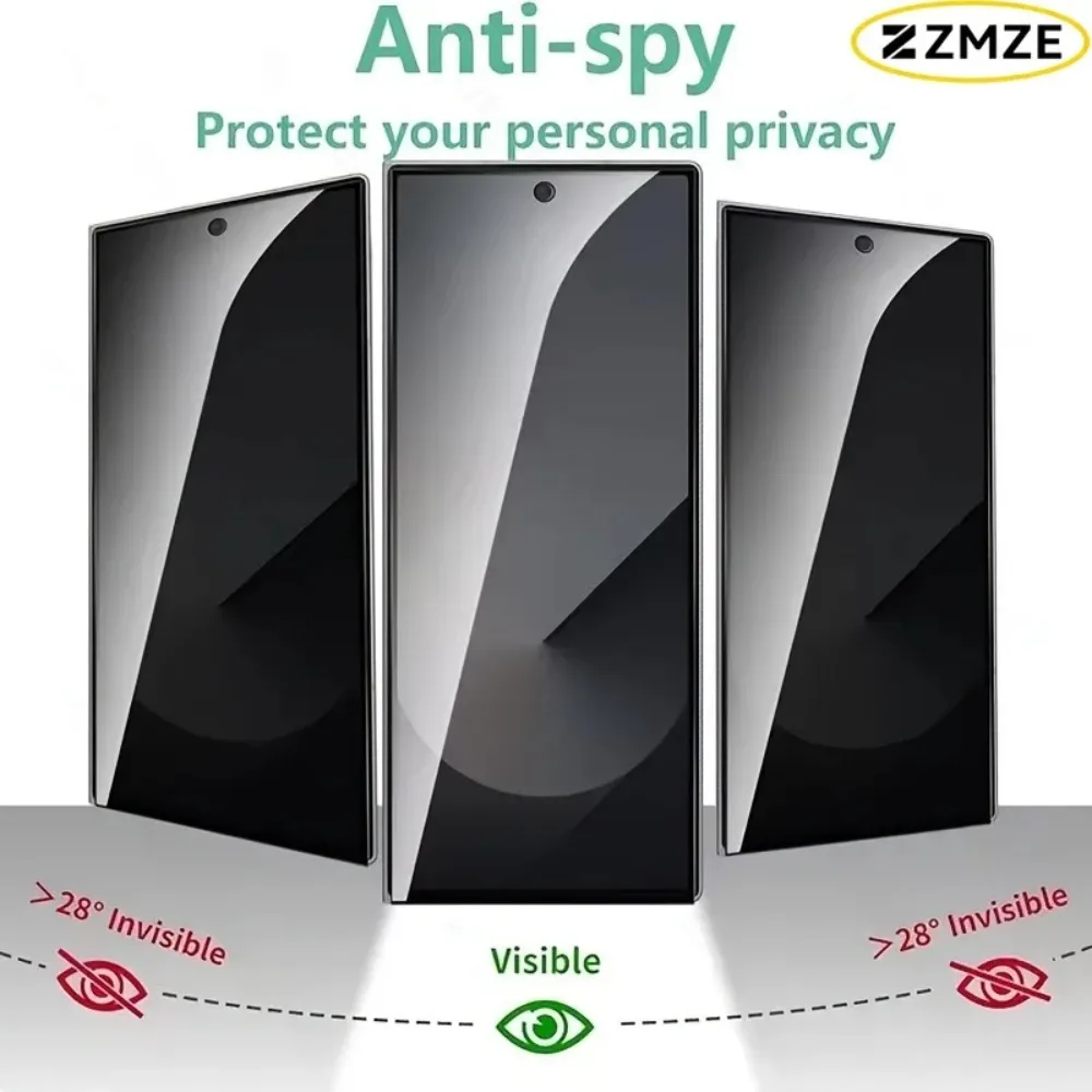 Full Cover Anti-peeping Tempered Glass Protector for NEW Samsung Z Fold 7 6 5 4 3 2 Screen 9H Privacy Protection Tempered Film
