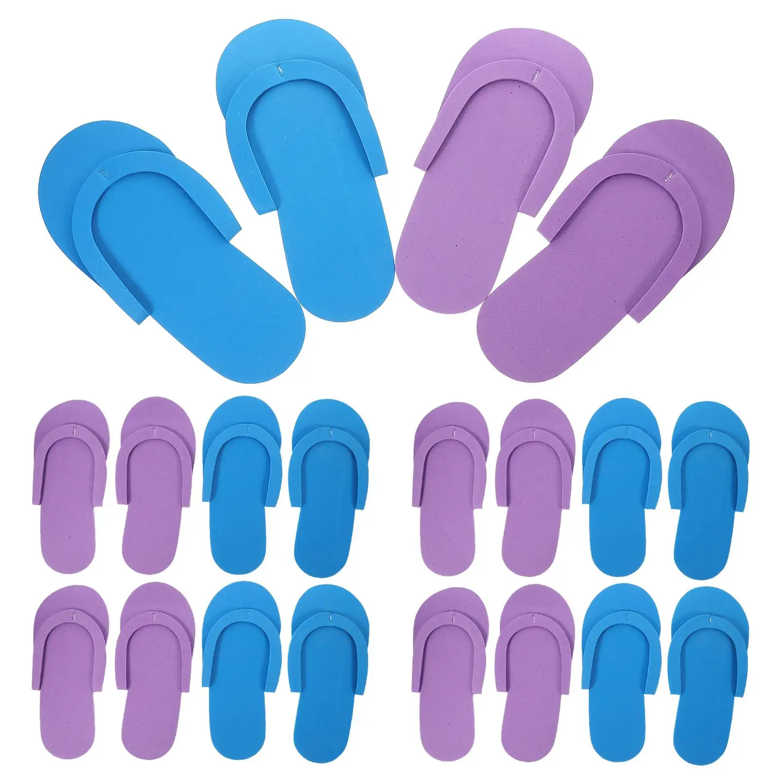 12 par Splitter Piankowe kapcie Podróżne dziewczęce buty Spa do pedicure Flops