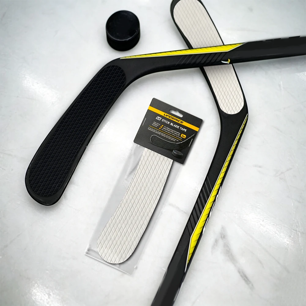 Hockey Stick Blade Tape Anti-slip 2pack Hockey Stick Blade Performance Grip Silicone Material Waterproof Ice Hockey Accessories