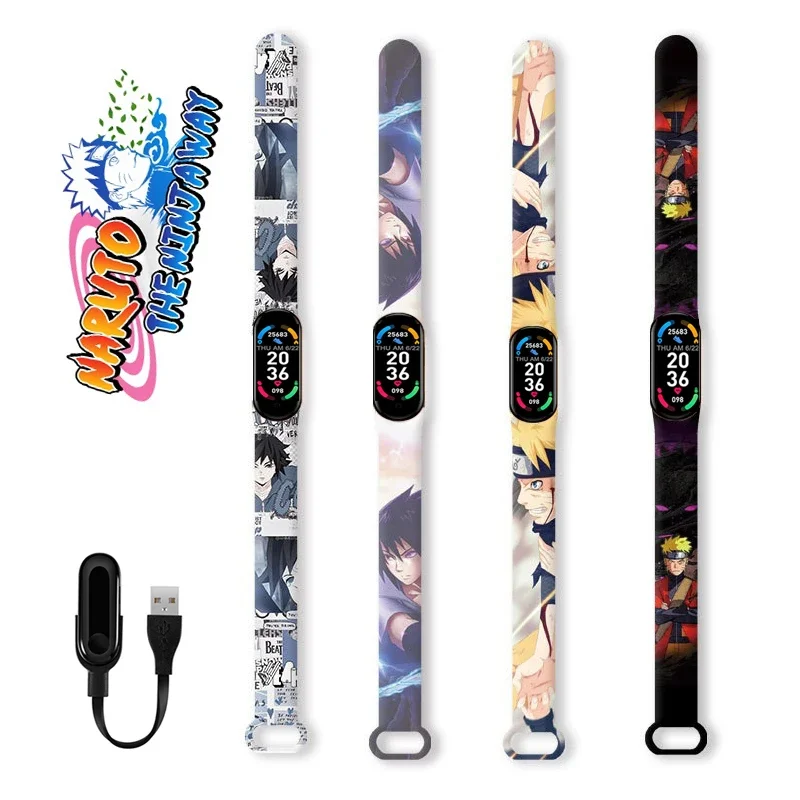 NEW Anime Naruto smart watch children and students electronic Sasuke electronic bracelet anime electronic watch birthday gift