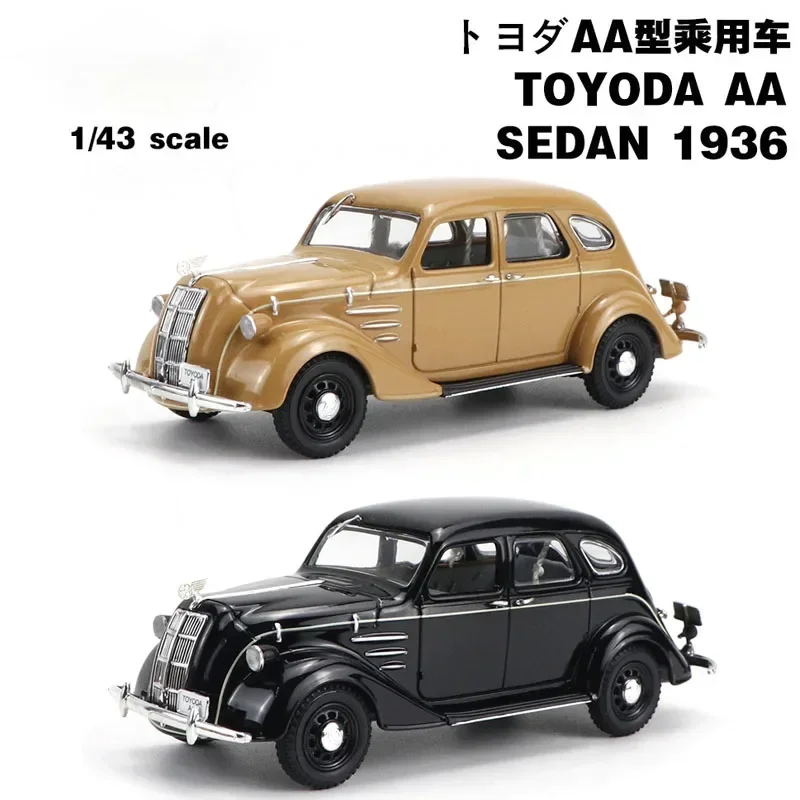 1:43 Scale Metal Alloy Classic for TOYODA SEDAN 1936 Van Car Taxi