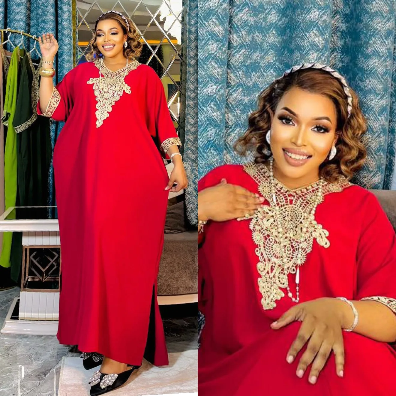Abayas For Women Dubai Luxury 2026 Chiffon Boubou Muslim Fashion Caftan Marocain Wedding Evening Party Dresses African Clothes