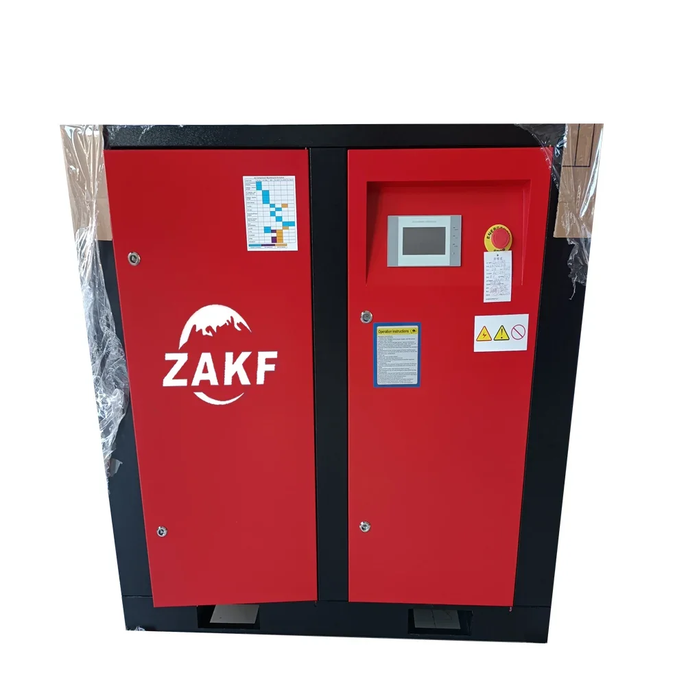 compresor de tornillo ZAY-30 22kw 30hp permanent magnet variable speed rotary screw compressor with MAM6070 controller and  hanb