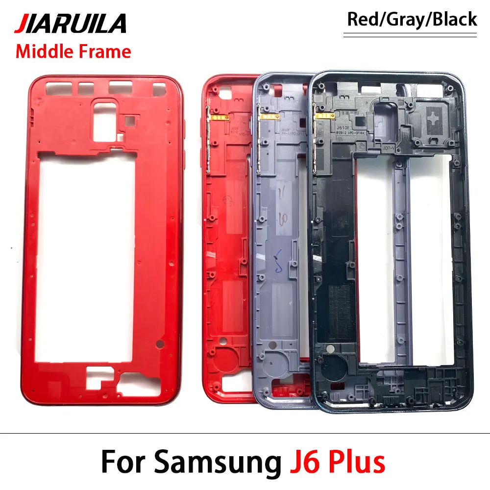 NEW Front Housing Plate LCD Display Bezel Holder Middle Frame For Samsung J6 J600 J6 Plus J610 J7 2017 J730 J7 J710 2016 J5 J530