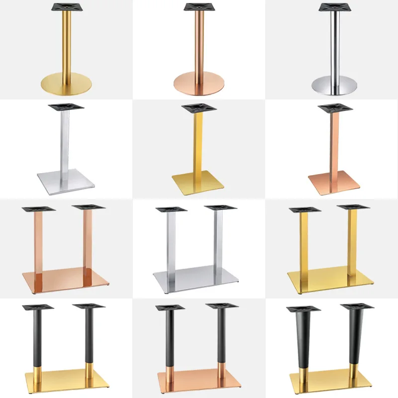 

Multi-style hardware accessories light luxury table legs bar counter multi-specification stainless steel chassis wrought iron