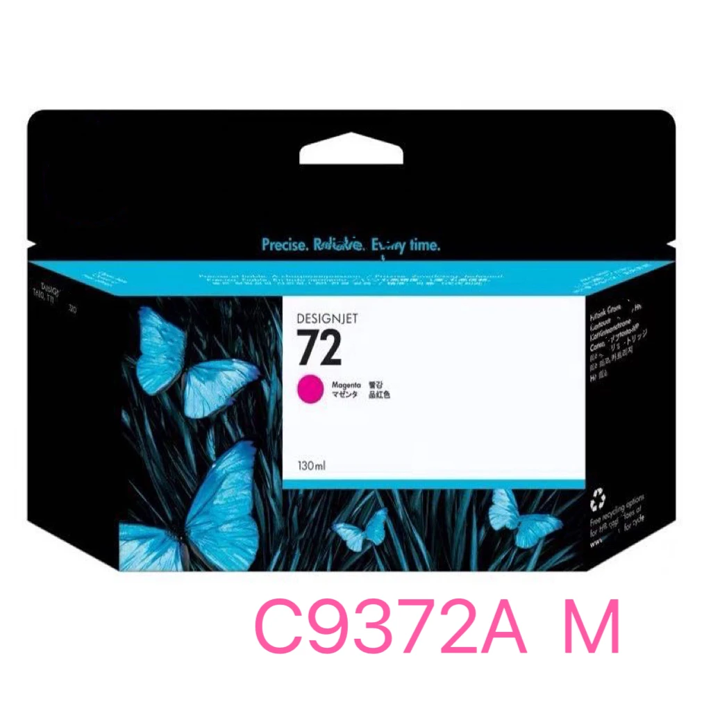 Original 72 tinten patrone c9403a c9370a c9371a c9372a c9373a c9374a für hp t1708 t790 t795 t610 t620 t770 t1100 t2300 drucker