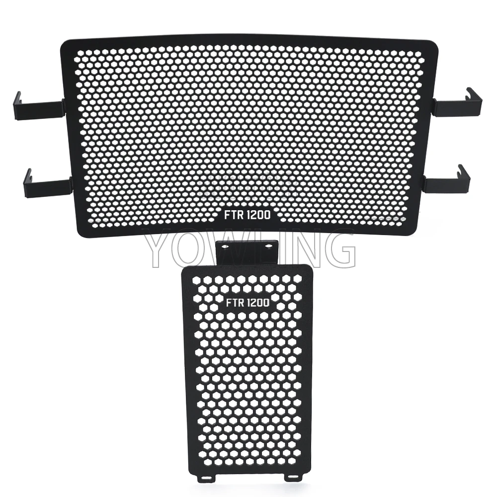 

For INDIAN FTR 1200 S R FTR1200R FTR1200 CARBON RALLY SPORT 2019 - 2024 2025 Radiator Guard Grille Cover Oil Cooler Protection