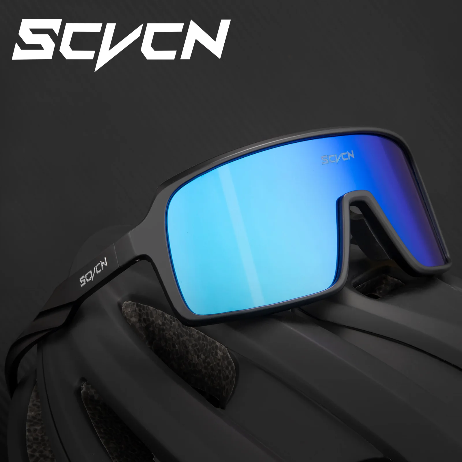 

Велосипедные очки SCVCN для спорта и активного отдыха, альпинизма, автопутешествий, езды на шоссейном велосипеде, бега, марафона, ветрозащитные, HD