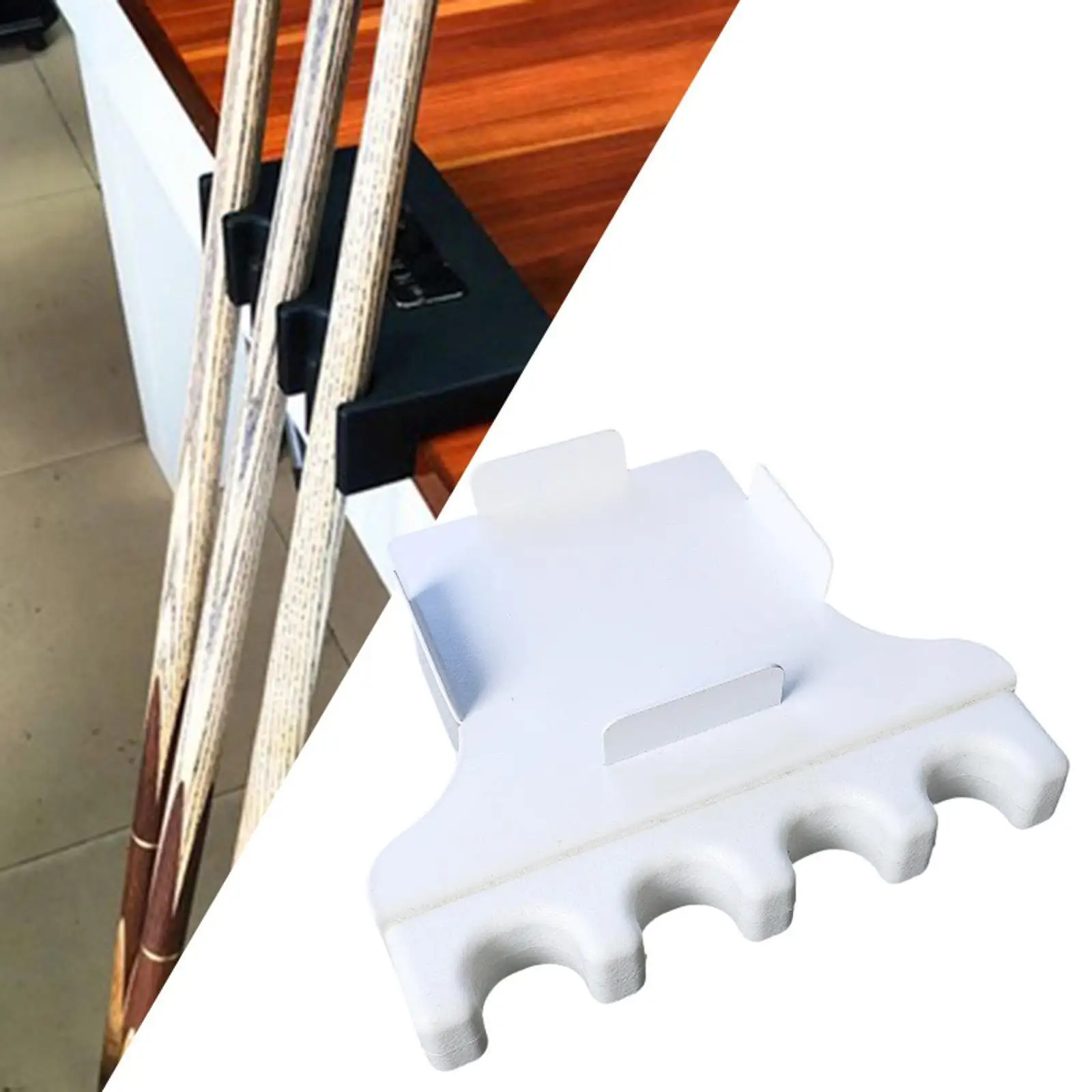 Billiard Cue Holder Billiard Stick Rack for Pool Game Club Tabletop Sports