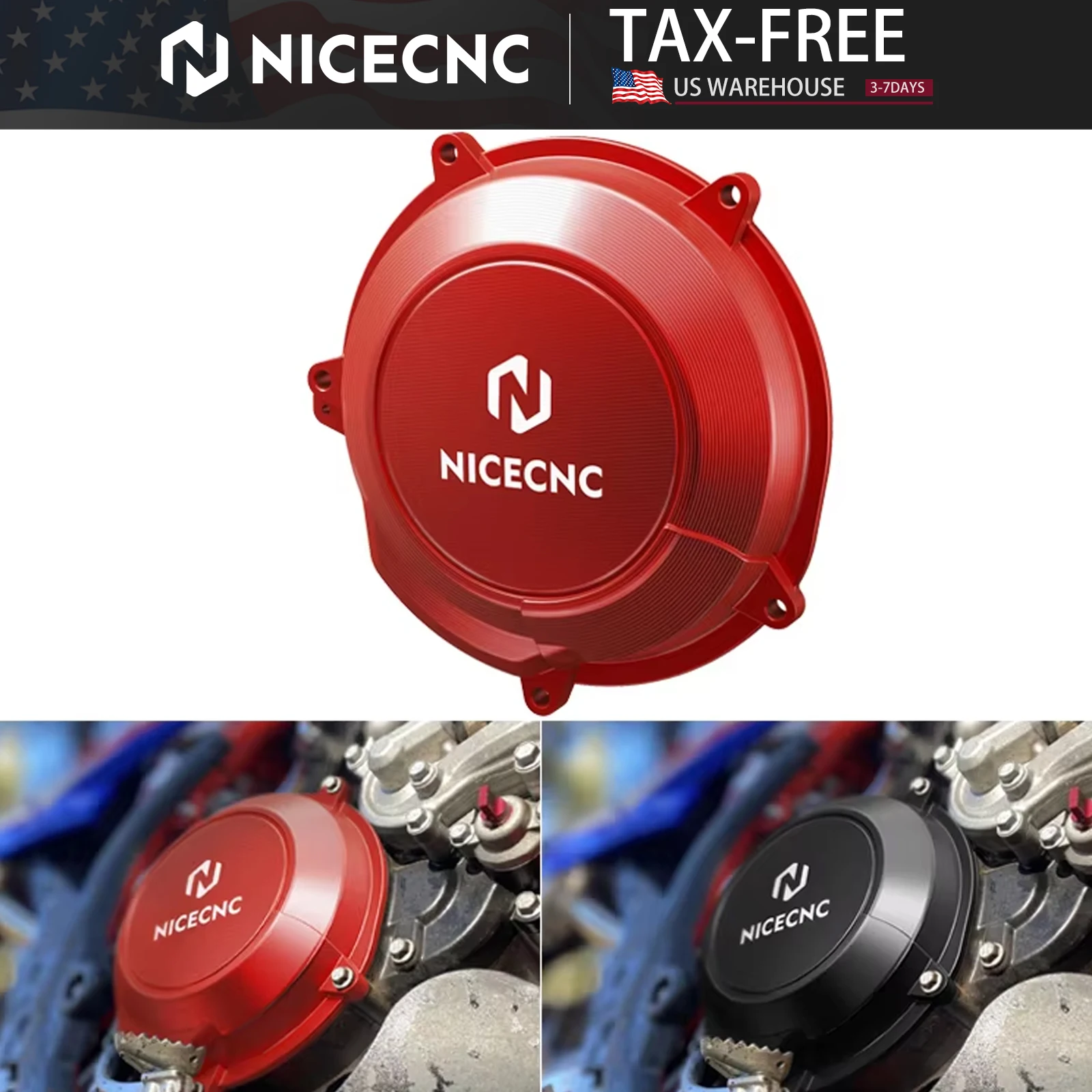 

For Beta RR 300 RR 250 RR 125 X-Pro X-Trainer 300 250 2018-2025 Motorcycle Aluminum Reinforced Clutch Cover Guard RX 2024 2025