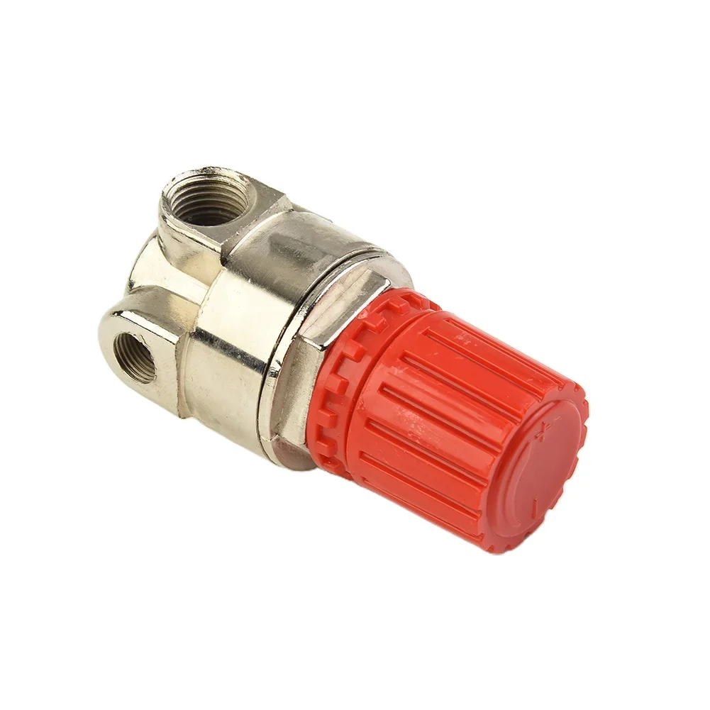 

Pressure Regulating Valve 4 Holes Adjustable Valve Air Pressure Regulator Valves Steel Switch Controller Air Pump Parts
