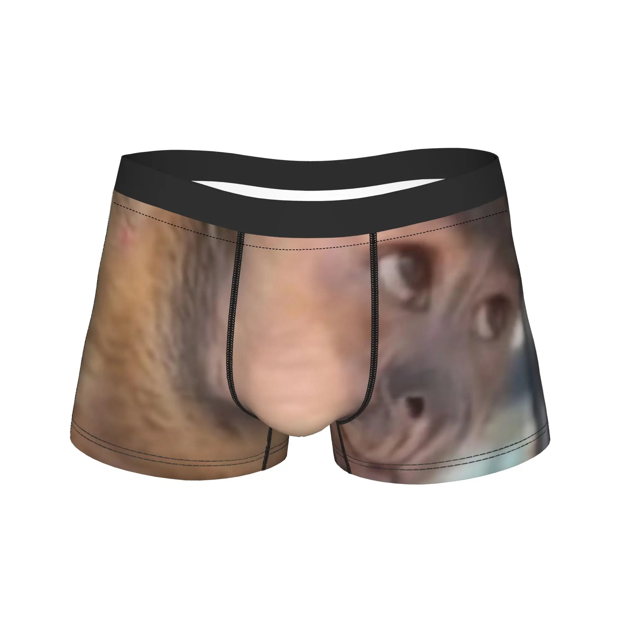 

Нижнее белье с забавной обезьянкой и принтом, Лидер продаж, мужские трусы, мягкие трендовые трусы-боксеры, подарок на день рождения