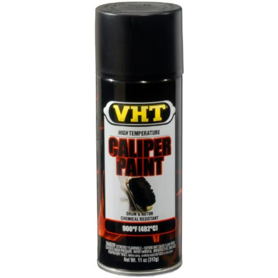 

Аэрозольная краска для тормозных суппортов Satin Black High Temperature, 11 унций, для автомобильных тормозных систем, упаковка 6 штук