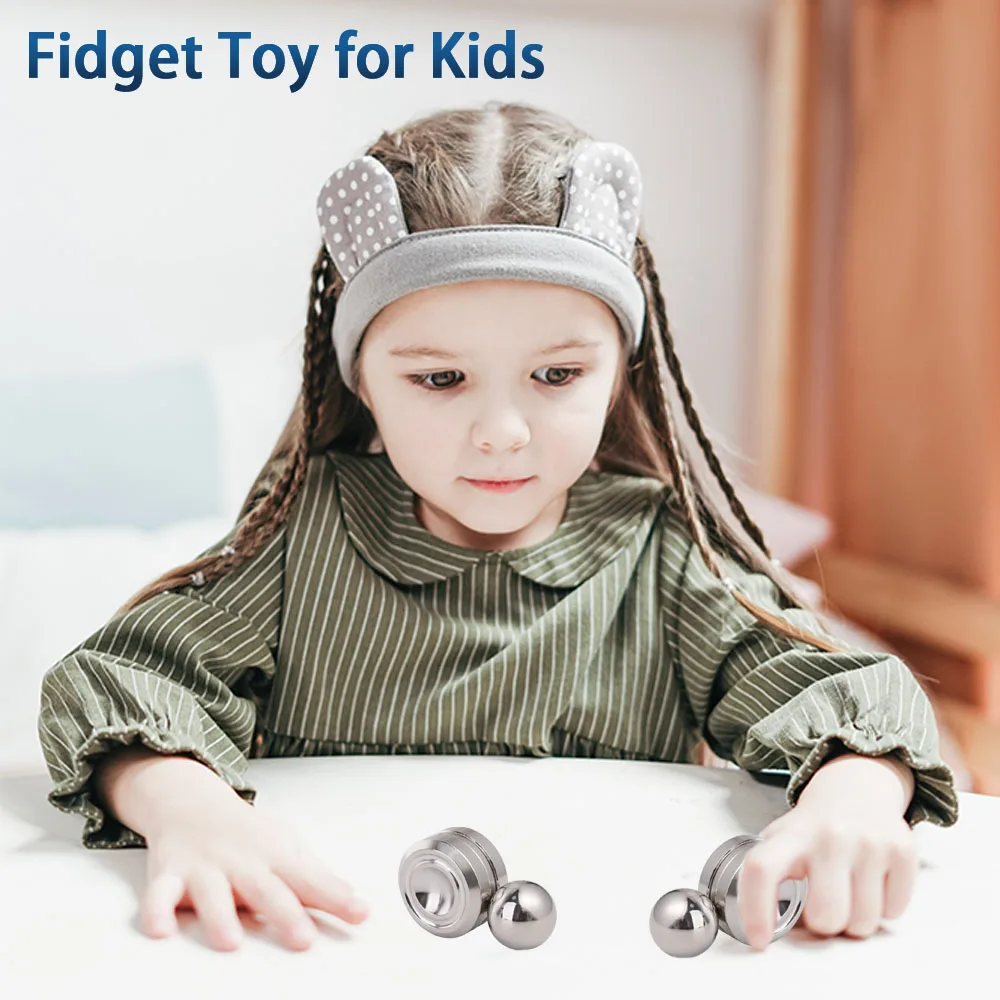 لعبة ألغاز تفاعلية على شكل فيدجيت سبينر مغناطيسية لليد، لعبة ألغاز تفاعلية بأطراف الأصابع، لعبة فيدجيت سبينر مداري
