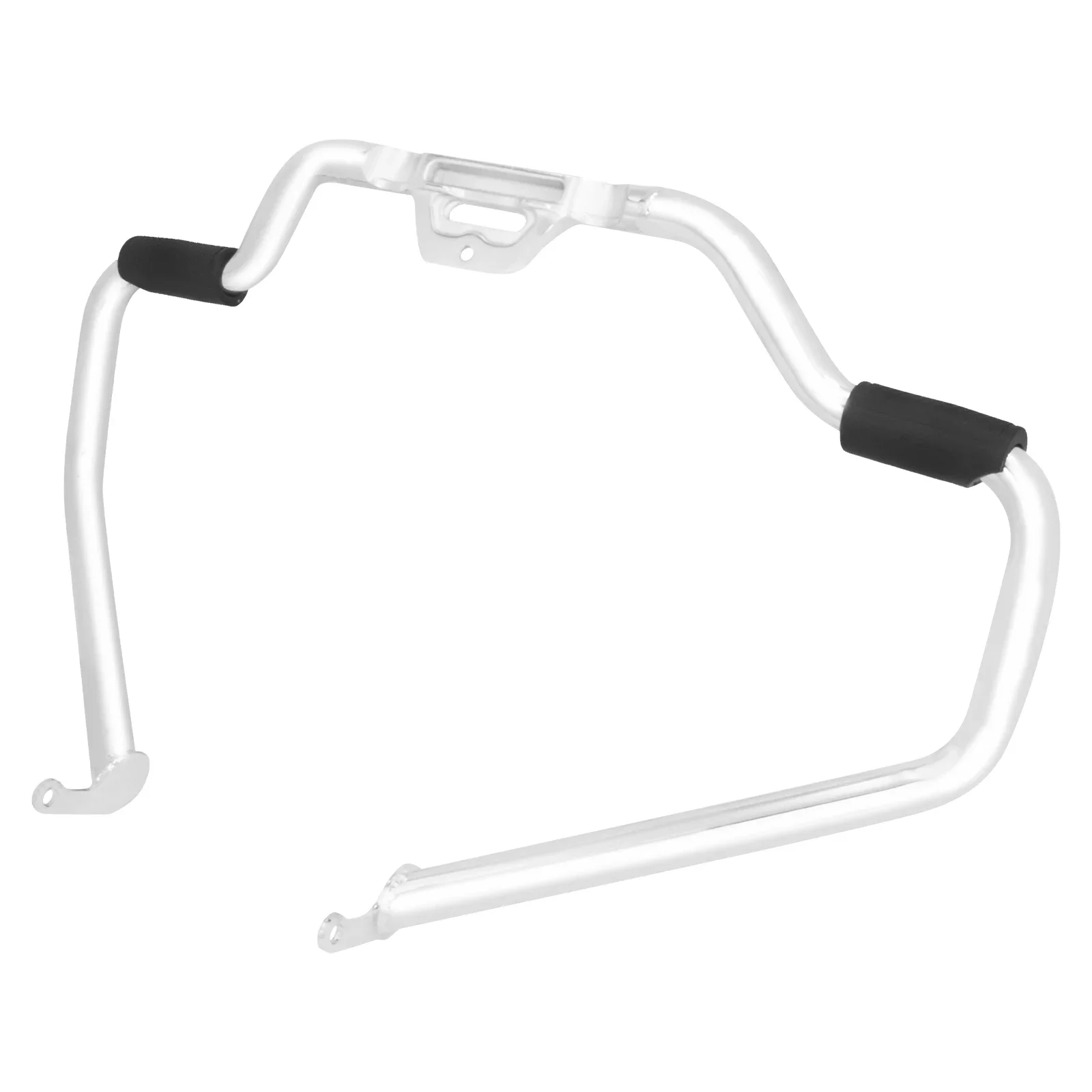 قضيب حماية المحرك باللون الأسود/الكروم للدراجة النارية Harley Softail Fat Boy Deluxe Breakout Low Rider Slim FXBB FLFB FXBR 2018-25