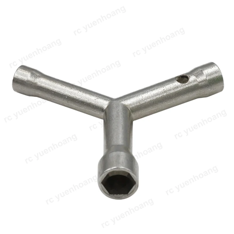Mini clé à douille en forme de Y M2.5 M3 M4, trou d'écrou de vis, clé à 3 voies, outils manuels pour Robot électrique, réparation de modèles d'avion RC, 1 pièce