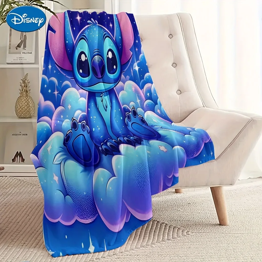 قطعة واحدة من بطانية ديزني ستيتش المريحة، بطانية متعددة الوظائف مناسبة للمنزل والخارج والسفر والتخييم وبطانية غطاء القيلولة. #3