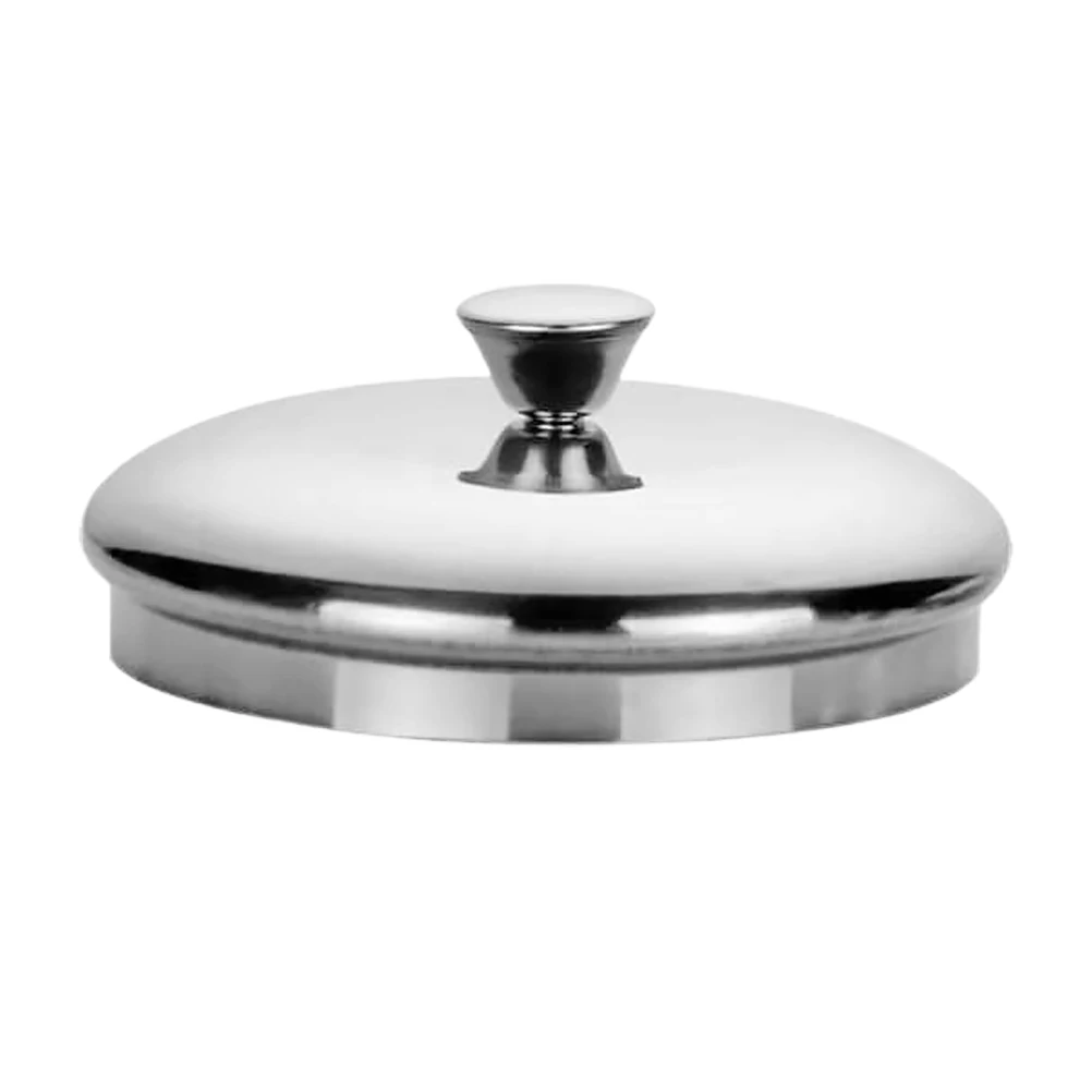 

Stainless Steel Cup Lid Mug Cover Tea Drinking Lid Round Metal Beverage