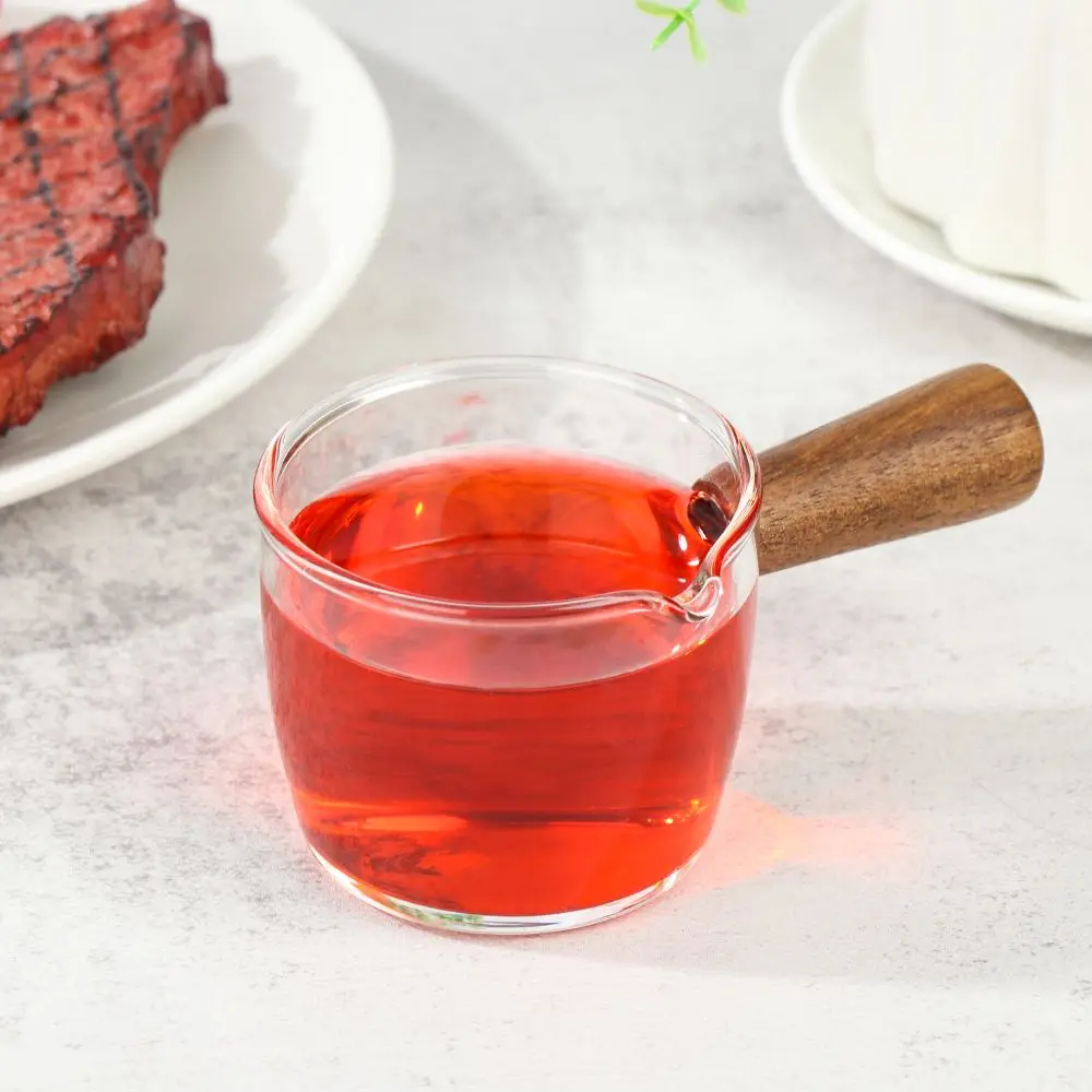 

Wooden Small Milk Tank With Handle Milk Cup Cup Coffee Cup Glass