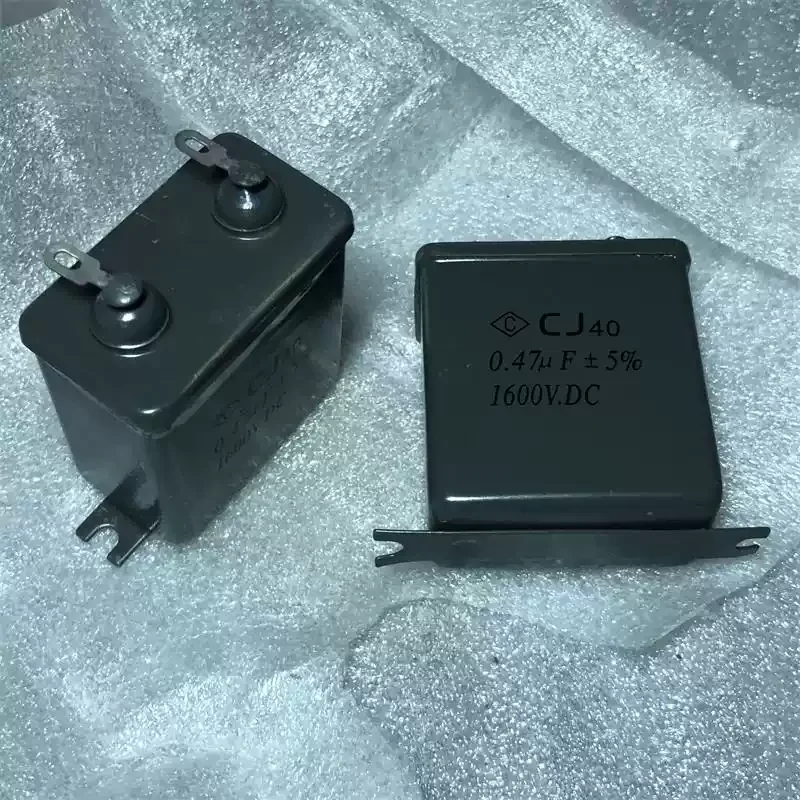 10-100pcs Brand new original genuine CJ40 0.47UF 1600V metalized paper dielectric oil immersed capacitor