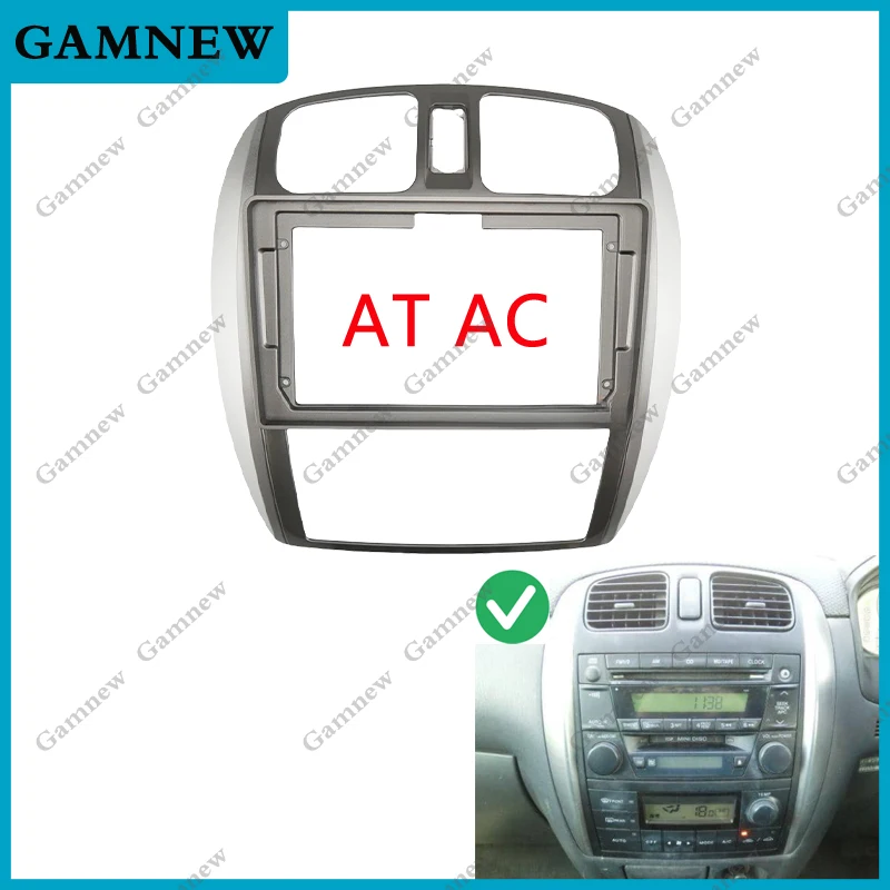 9 بوصة إطار السيارة فآسيا محول أندرويد راديو الصوت داش تركيب لوحة عدة لمازدا 323 فورد ليزر هيما فريما 2002-2008