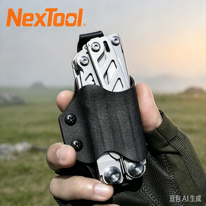 NexTool Flagship Pro Multi-tool Pliers with Kydex Sheath 16 in 1 Multitool Folding Portable Pocket Multipurpose Knife Scissors