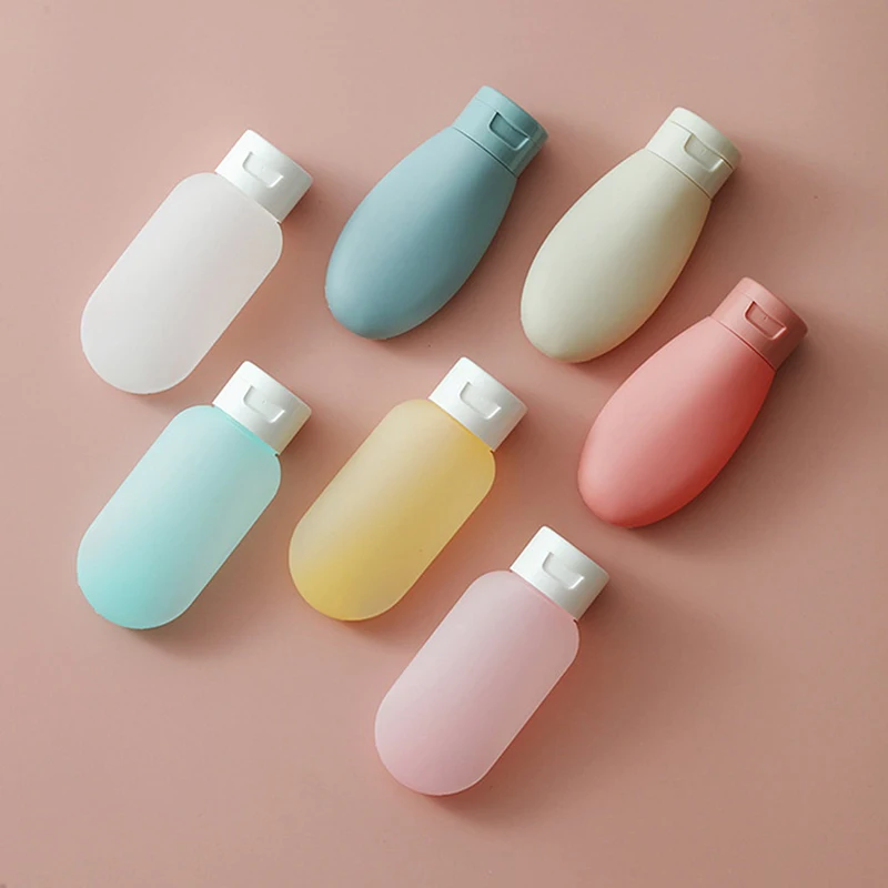 1Pc Refillable Bottle Portable Essence Shampoo Shower Gel Bottles Nordic Style Travel Kit Container Can Carry On The Plane